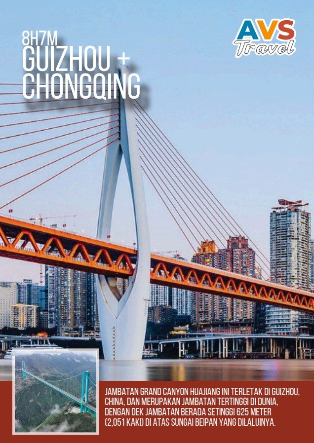 8D7N Guizhou + Chongqing